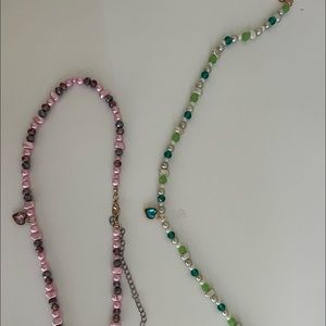 Urban Outfitters PINK NECKLACE